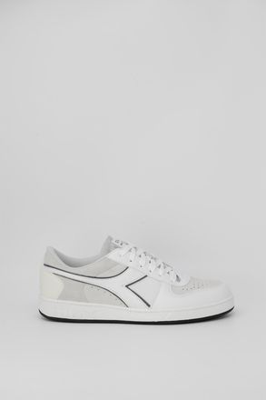 Diadora Leather Sneakers with Rubber Sole
