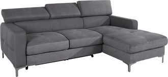 Cotta Ecksofa »Sammy L-Form« mit Kopfteilverstellung, wahlweise mit Bettfunktion & Bettkasten