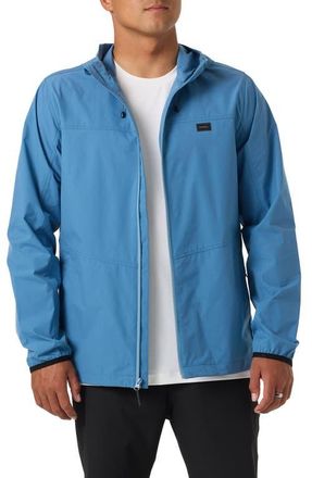 O'Neill TRVLR Hooded Water Repellent Jacket in Captains Blue at Nordstrom, Size Xx-Large