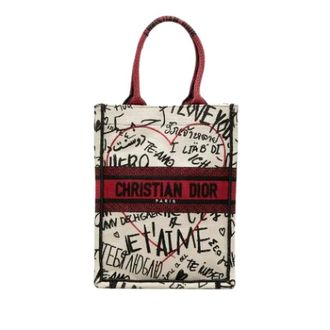 Dior Borsa Tote Pre-owned in Tela - - Pre-owned - Donna - Multicolore - ONE SIZE