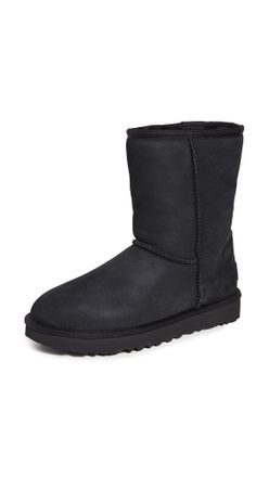 UGG Ugg Australia Classic Short II, Womens Boots, Black (Schwarz), 4.5 UK (37 EU)
