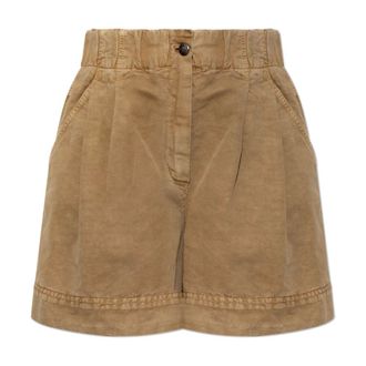 Moncler Short Shorts, female, Brown, Size: XS Grenoble Day-Namic Shorts