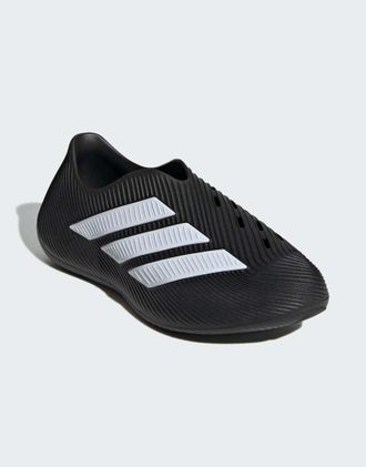 adidas Purechill - Sliders nero core / bianco nuvola