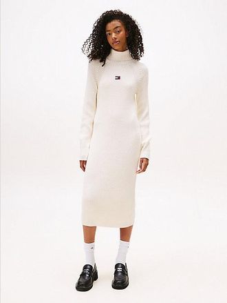 Tommy Hilfiger Tommy Badge Maxi Jumper Dress