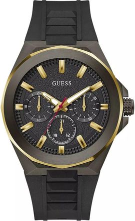 Guess Mens Dashboard Black Dial Watch