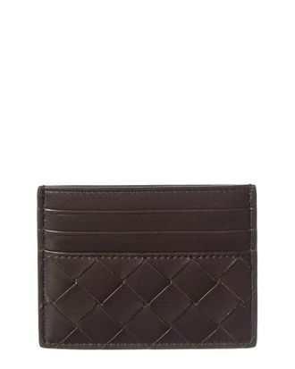 Bottega Veneta Logo Leather Card Case