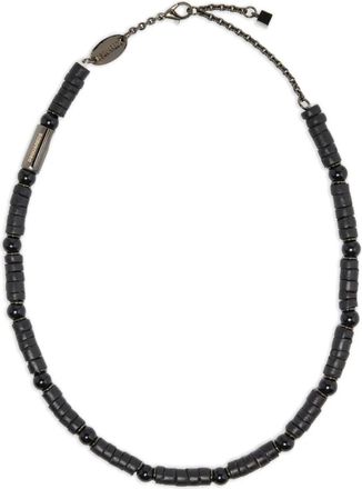 Dsquared2 Collana Summer con perline - Nero