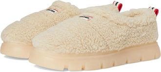 Hunter Madisons Womens Flat Shoes Light Natural Faux Fur : 11 M