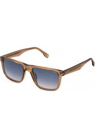Police Mens SPLQ83 56 0805 Sunglasses - Brown - One Size