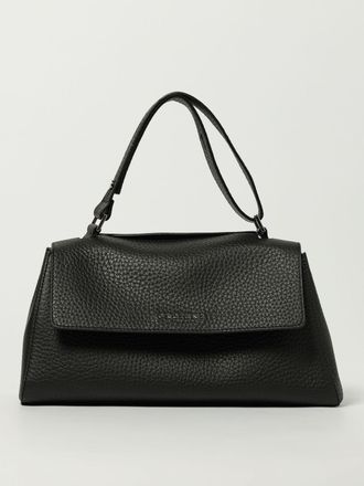 Orciani Borsa a spalla Sveva Longuette Soft in pelle martellata Orciani