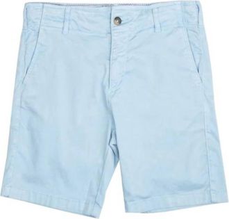 Benson Mens Como Chino Shorts In Pale Blue