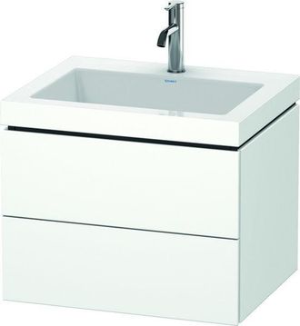 Duravit Duravit - Lavabo Para Muebles L-cube C-bonded Con Base, Colgante