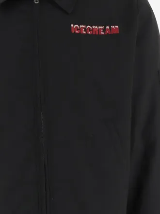 Icecream Mens Jacket Drippy Black Body: Polyester