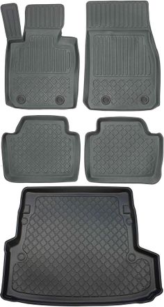 OEM Juego De Alfombrillas Para Coche Y Maletero Para Bmw Serie 3 F31 Estate (diciembre De 2012 A Febrero De 2019)