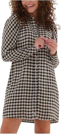 Co'Couture Juliana Overhemdjurk - Dames - Shirt Kleedjes - Zwart - S - Kleedjes
