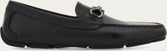 Ferragamo Uomo Driver ornamento Gancini Nero Taglia 39.5