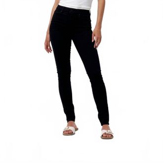 7 For All Mankind Ankle Skinny Sculpting Jean In Blue/black