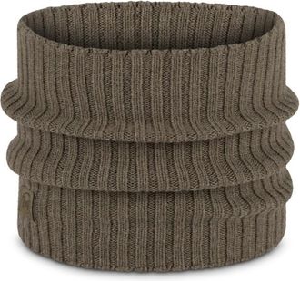 Buff Knitted Neckwarmer Comfort Norval Schlauchschal - Unisex | braun