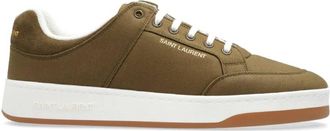 Saint Laurent Gabardine Sl/61 Low-Top Sneakers, Brand Size 44 ( US Size 11 )
