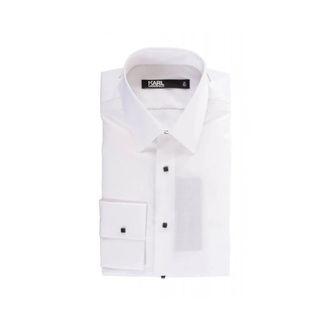 Karl Lagerfeld Hombre, Camisas, Blanco, Talla: 6XL