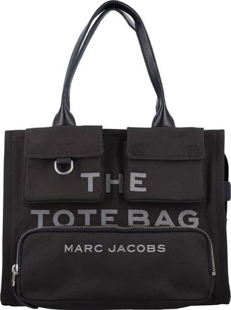 Marc Jacobs Black The Large Cargo Canvas Tote bag