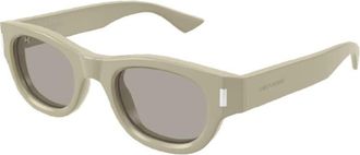 Saint Laurent Unisex Black Square Sunglasses SL761 003