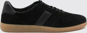 Tom Ford Sneaker low top in pelle di bovino scamosciata con logo posteriore