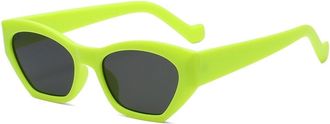 Generic Vacation Womens Commuter Sunglasses Mens Outdoor Driving Sun Glasses(Green)