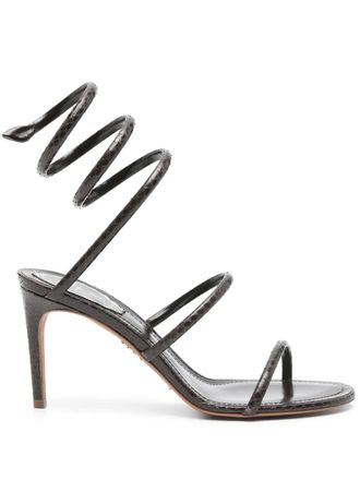 Rene Caovilla 80mm Cleo sandals - Brown