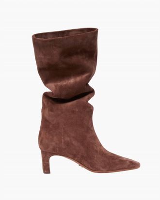 Rag & Bone Womens Astor Boots In Mocha Suede