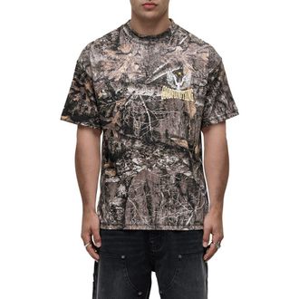 Good For Nothing Arizona Woodland Camo T-shirt in Green at Nordstrom, Size Xx-Large Uk