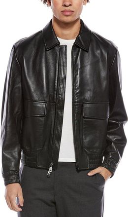 Todd Snyder Todd Snyder Leather Bomber Jacket
