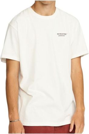 Revolution Printed T-Shirt Logo T-Shirt f&uuml;r Herren | wei&szlig;