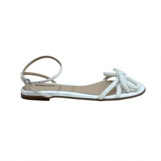 Lola Cruz Womens Bimini Open Toe Sandals In White
