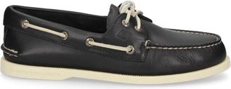 Sperry Top-Sider Topsider Authentic Original 2-Eye - Heren - Bootschoenen - Blauw - 44 1/2 EU - Leer - Schoenen