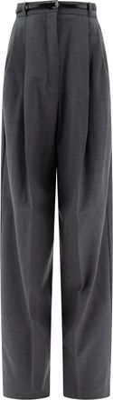 Sportmax belted tailored trousers - Grey