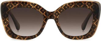 Kate Spade New York Kalie Zonnebril - Dames - Zonnebrillen - Bruin - ONE Size - Accessoires