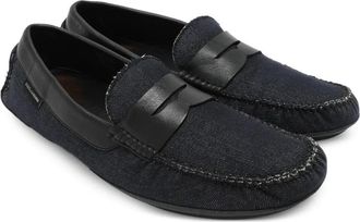 Dolce & Gabbana Mocassini denim - Blu