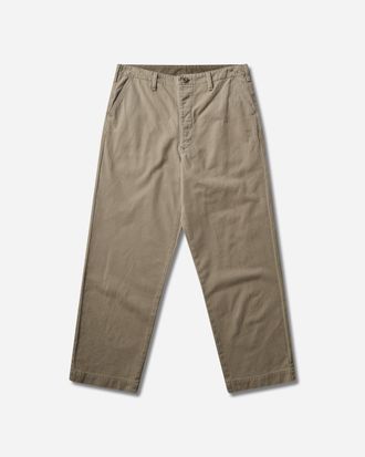 Hysteric Glamour Men s HYS Space Bender Trousers Khaki