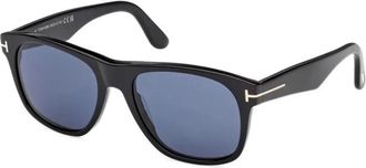 Tom Ford Ft 1284 01V Zonnebrillen - Heren - Zonnebrillen - Zwart - 55 MM - Accessoires