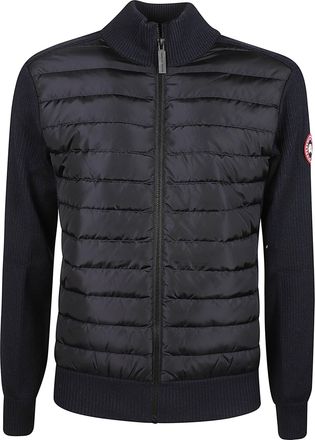 Canada Goose Hybridge Quilted Front Wool Hybrid Jacket