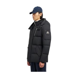 Moose Knuckles Everest 3Q Puffer Jacket in Black Men