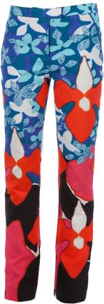 Peter Pilotto printed trouser - Rosso