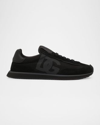 Dolce & Gabbana Men & apos;s Mixed-Material DG Cushion Sneakers