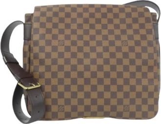 Louis Vuitton Pre-owned Bastille Damier Schoudertas - Heren - Vintage Schoudertas - Bruin - ONE Size - Vintage