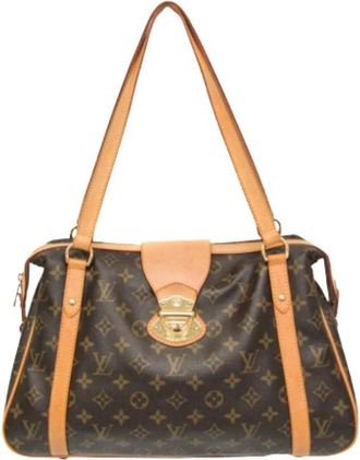 Louis Vuitton Pre-owned Streza PM Schoudertas - Dames - Vintage Schoudertas - Bruin - ONE Size - Vintage