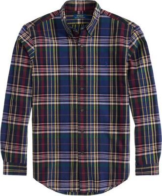 Polo Ralph Lauren Long Sleeve Sport Shirt - Heren - Casual Overhemden - Veelkleurig - XL - Katoen - Overhemden