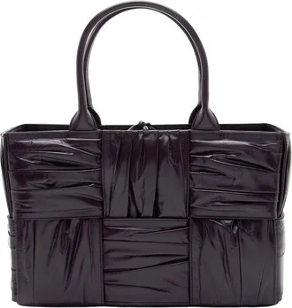 Bottega Veneta Pleated Arco Small Tote (Authentic Pre-Loved)