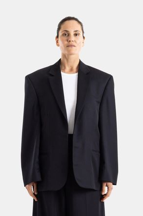 Balenciaga Womens Black Tailored Jacket