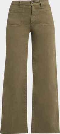 Frame Denim Le Slim Palazzo Pants